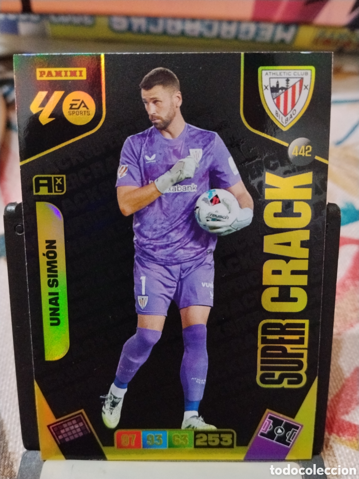 Cromos de f&uacute;tbol: Unai Sim&oacute;n - Super Crack - Adrenalyn XL 25/26