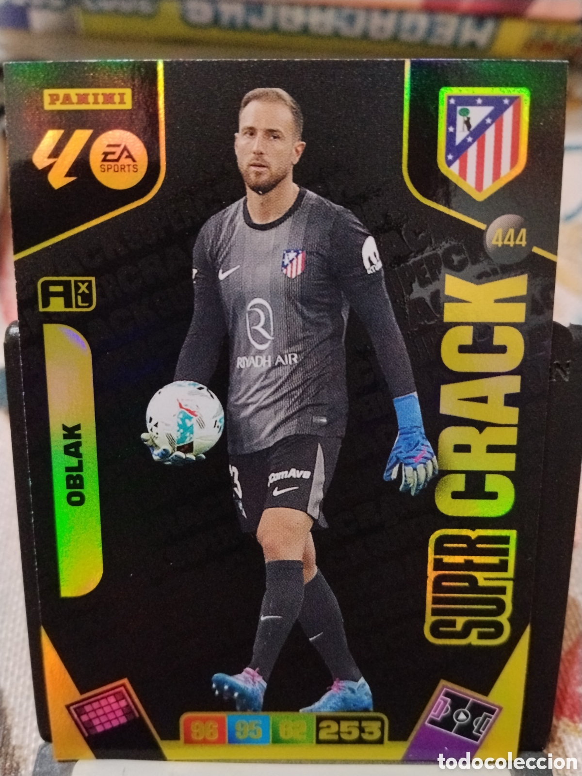 Cromos de f&uacute;tbol: Oblak - Super Crack - Adrenalyn XL 25/26