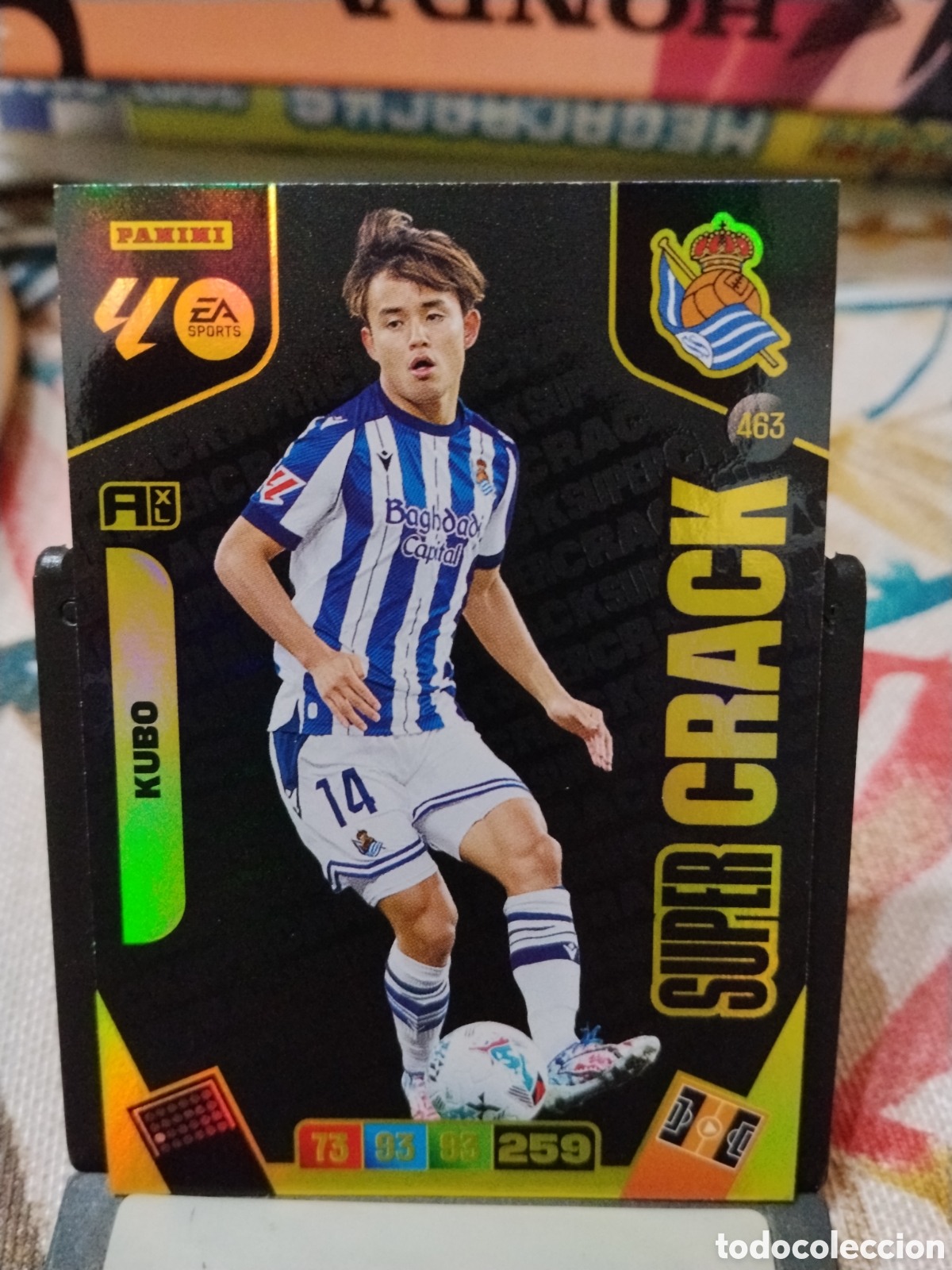 Cromos de f&uacute;tbol: Kubo - Super Crack - Adrenalyn XL 25/26