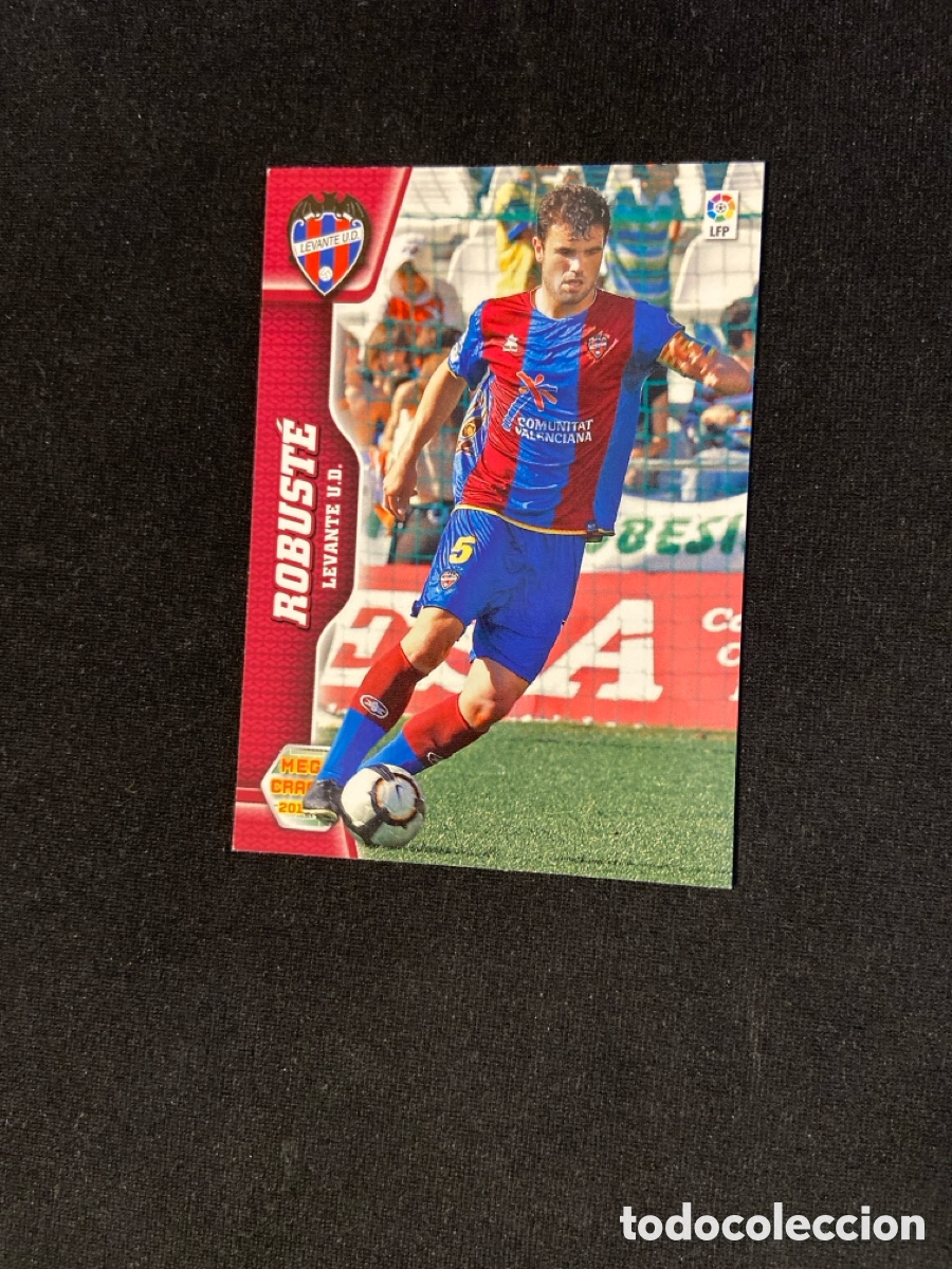 Cromos de f&uacute;tbol: ROBUSTE 152 (LEVANTE) MEGA