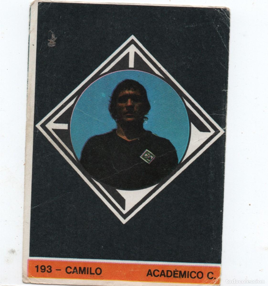Cromos de f&uacute;tbol: PORTUGAL OLD FOOTBALL STICKER # 193 - CAMILO, ACAD&Eacute;MICO COIMBRA, NORMAL CONDITION