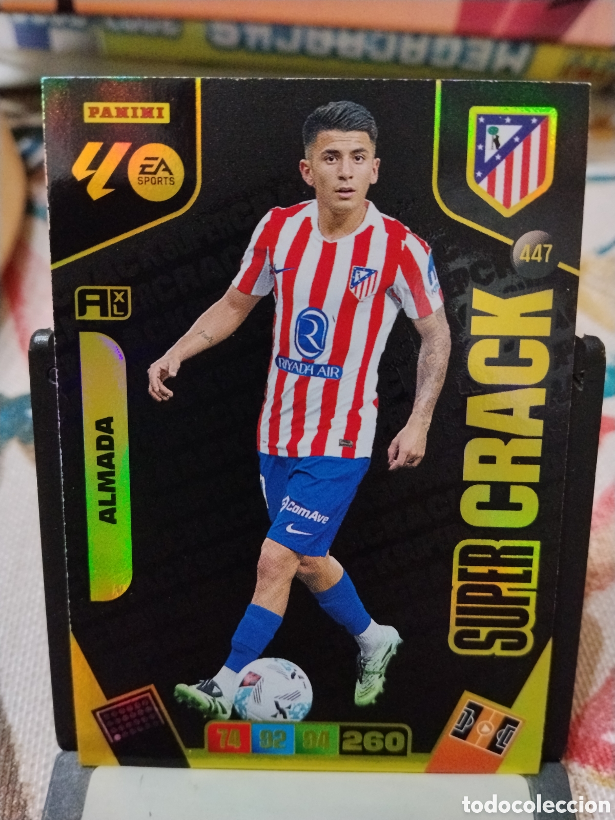 Cromos de f&uacute;tbol: Almada - Super Crack - Adrenalyn XL 25/26