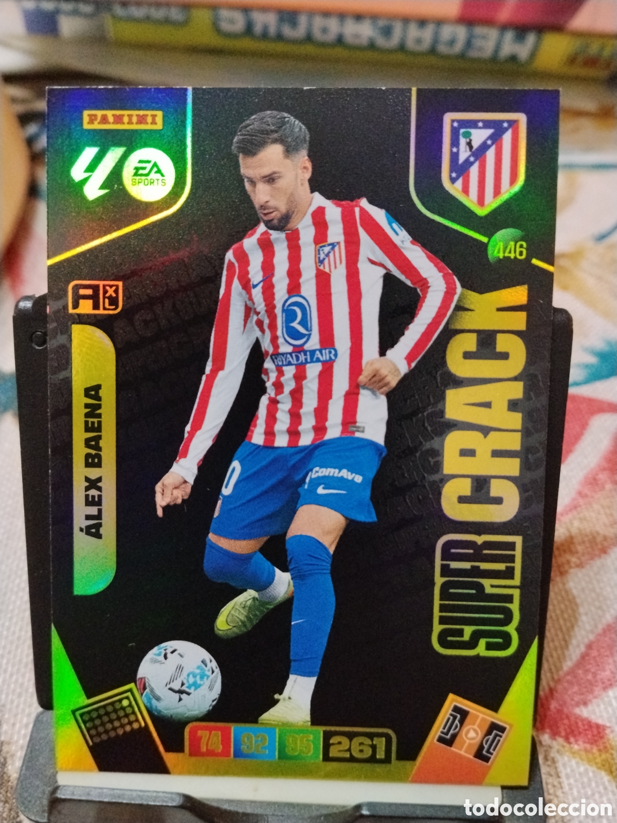 Cromos de f&uacute;tbol: Alex Baena - Super Crack - Adrenalyn XL 25/26