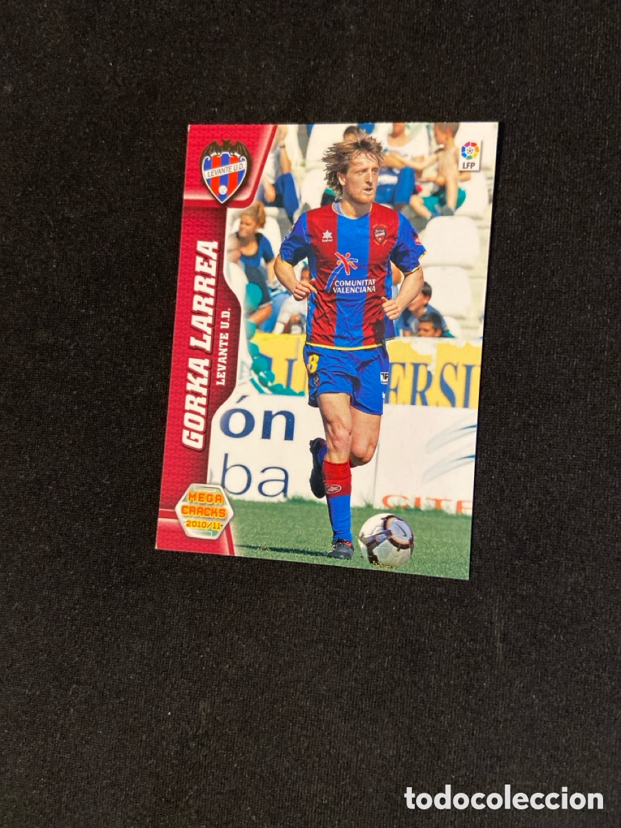Cromos de f&uacute;tbol: GORKA LARREA 156 (LEVANTE)