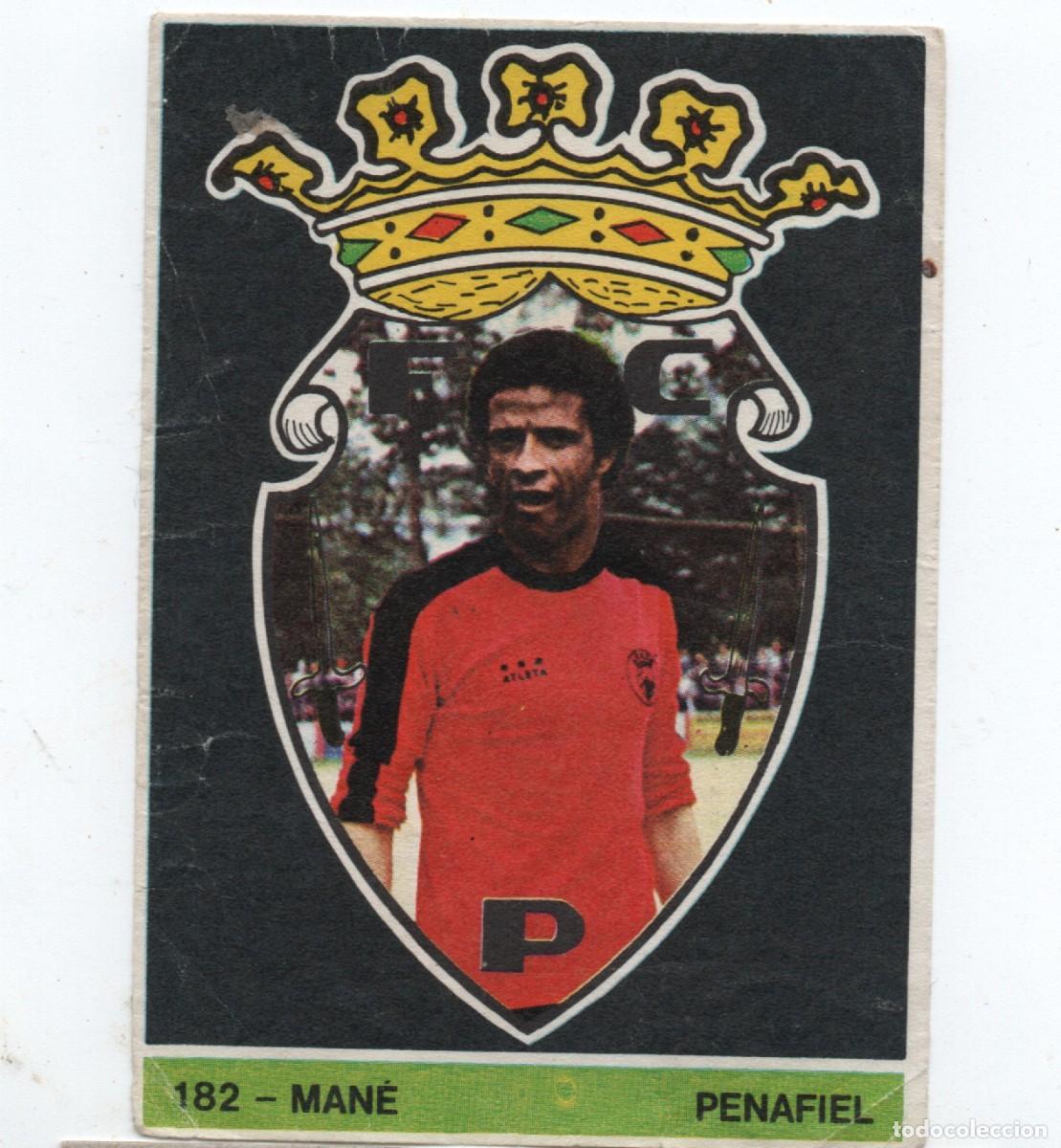 Fu&szlig;ball-Sticker: PORTUGAL OLD FOOTBALL STICKER # 182 - MAN&Eacute;, PENAFIEL, NORMAL CONDITION
