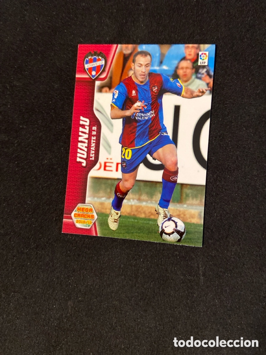 Cromos de f&uacute;tbol: JUANLU 158 (LEVANTE) MEGA