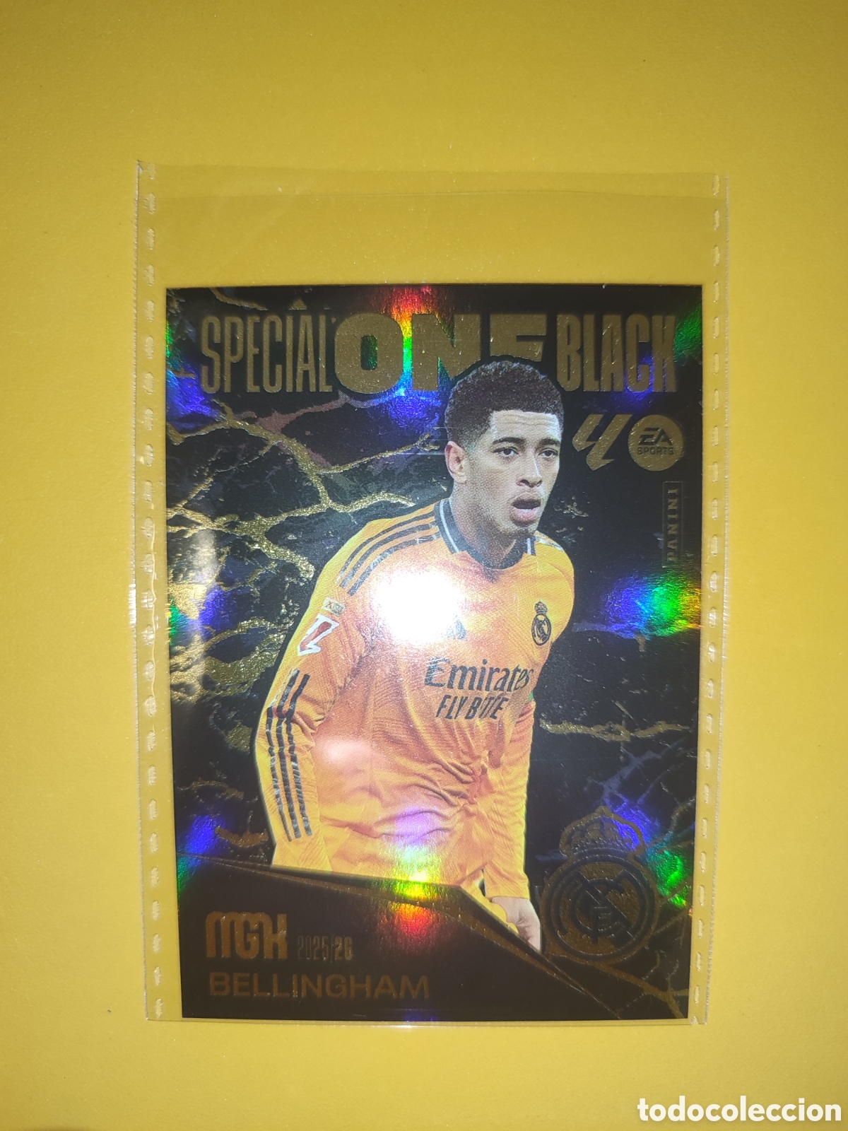 Cromos de f&uacute;tbol: Bellingham Special One Black Megacraks 25/2