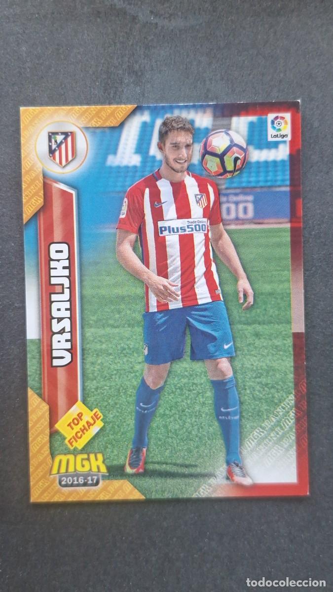 Cromos de f&uacute;tbol: L1 VRSALJKO ATLETICO DE MADRID 76 TOP FICHAJE PANINI MEGACRACKS 2016 2017 16 17
