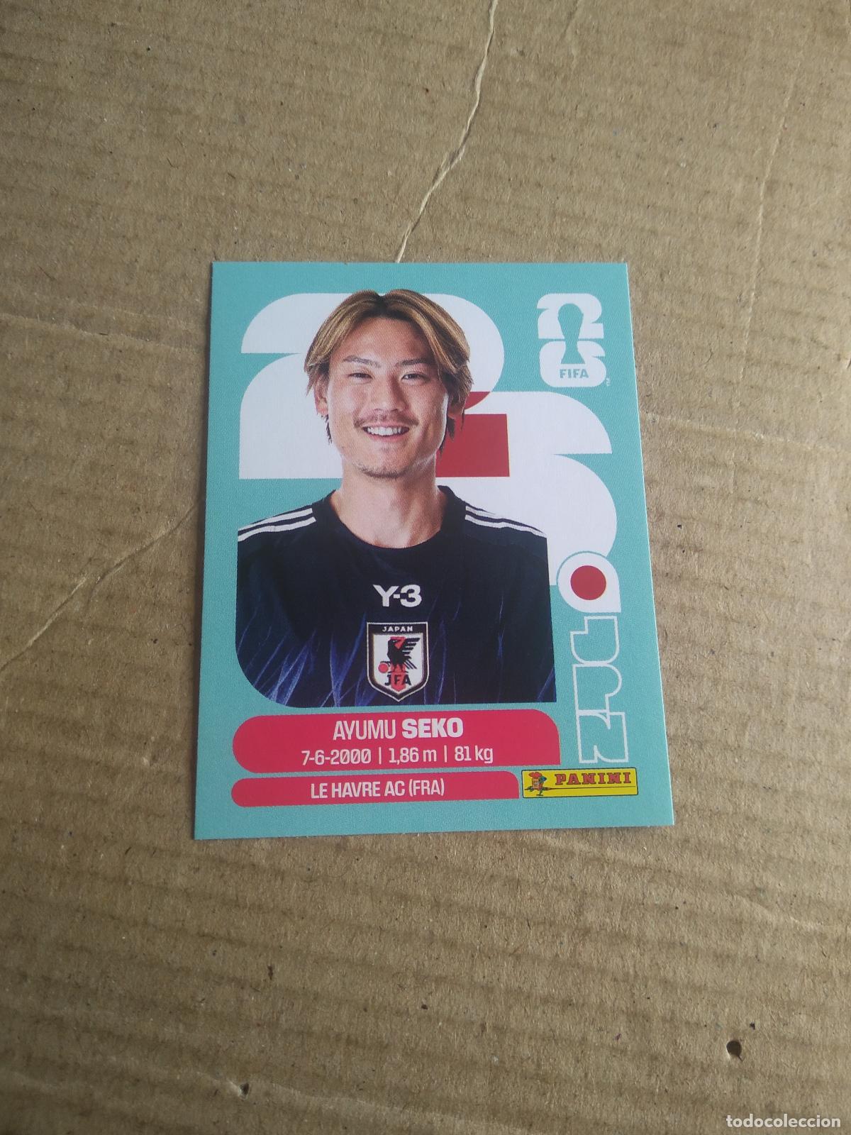 Cromos de f&uacute;tbol: JPN 4 AYUMU SEKO JAPON CROMO FUTBOL PANINI MUNDIAL 2026 WORLD CUP COPA MUNDO