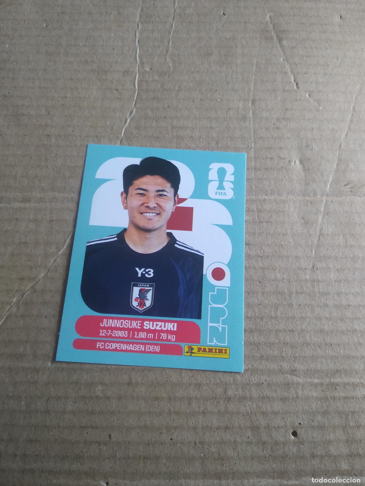 Cromos de f&uacute;tbol: JPN 5 JUNNOSUKE SUZUKI JAPON CROMO FUTBOL PANINI MUNDIAL 2026 WORLD CUP COPA MUNDO