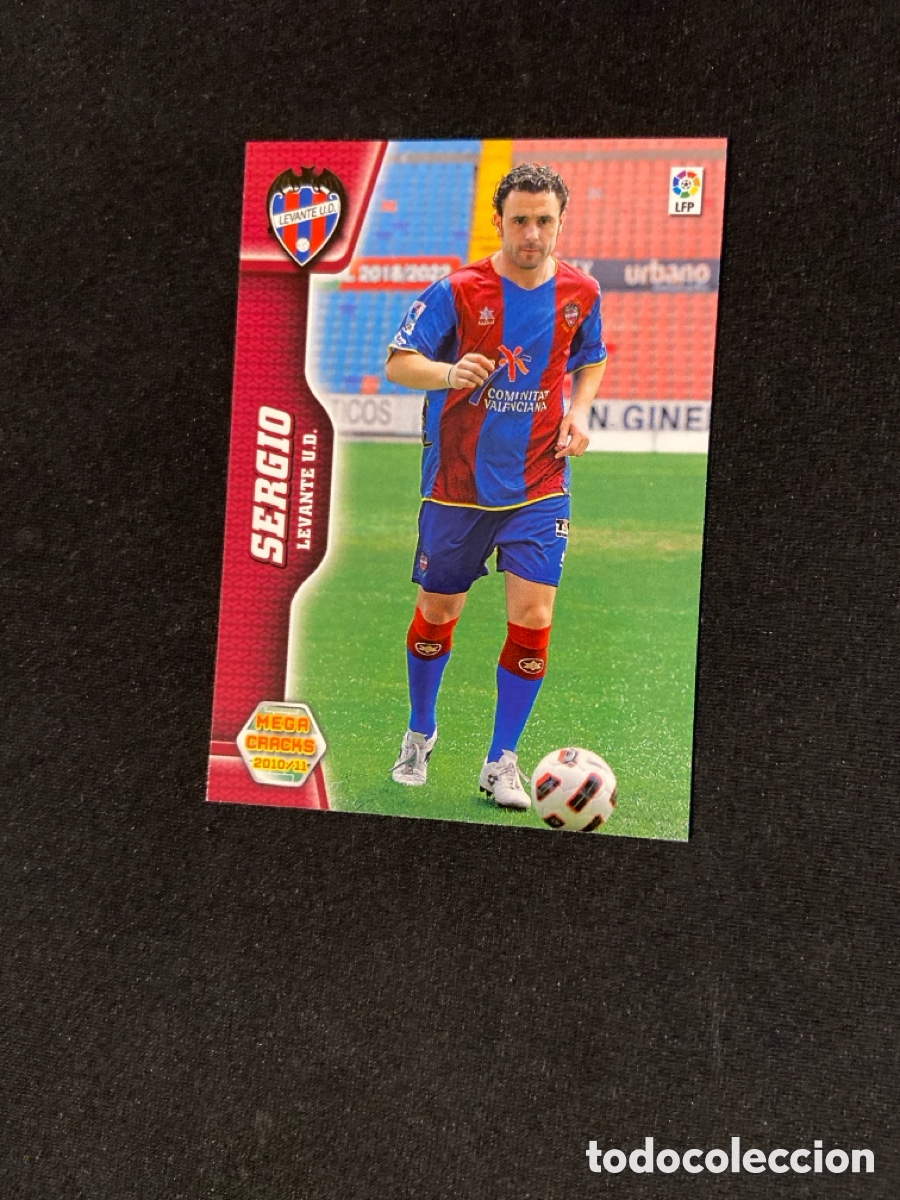 Cromos de f&uacute;tbol: SERGIO 160 (LEVANTE) MEGA