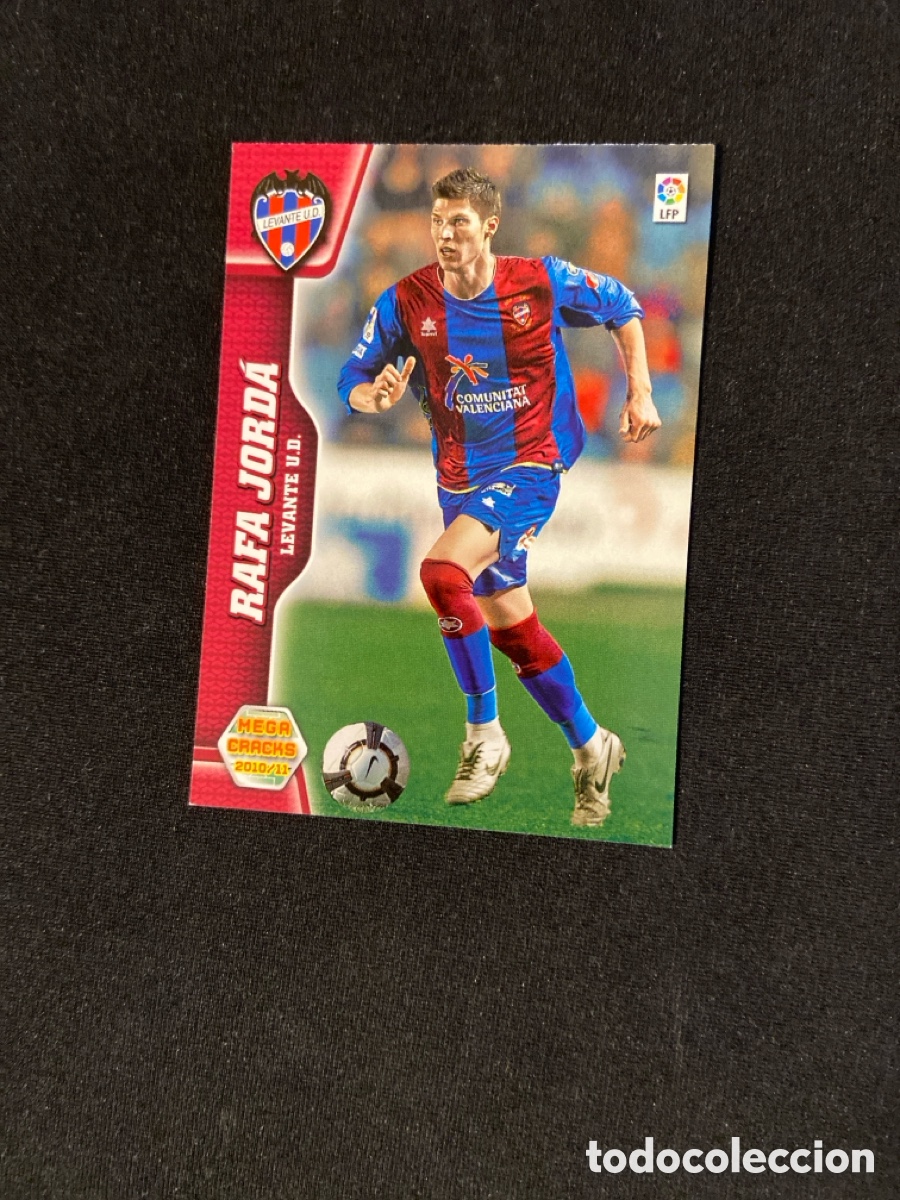 Cromos de f&uacute;tbol: RAFA JORD&Aacute; 162 (LEVANTE) MEGA