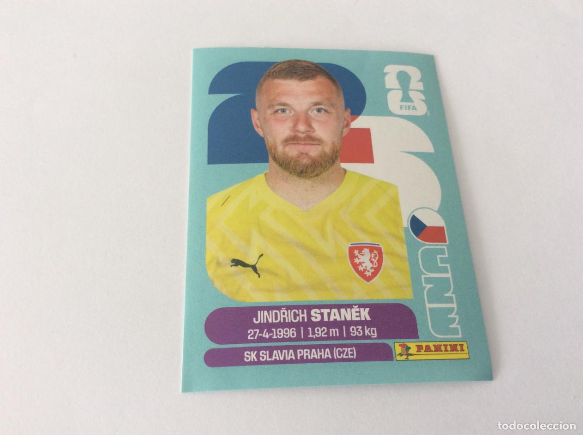 Cromos de f&uacute;tbol: CZE3 CZE 3 Jindrich Stanek Rep&uacute;blica Checa Sticker Cromo FIFA World Cup 2026 26 Panini Mundial