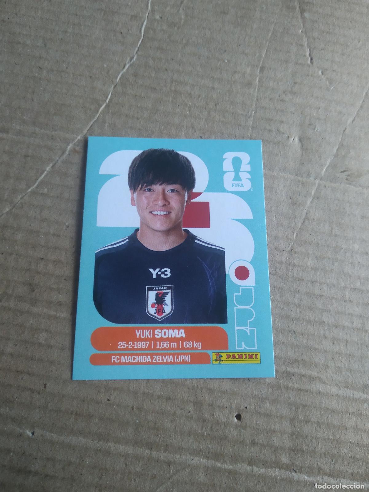 Cromos de f&uacute;tbol: JPN 9 YUKI SOMA JAPON CROMO FUTBOL PANINI MUNDIAL 2026 WORLD CUP COPA MUNDO