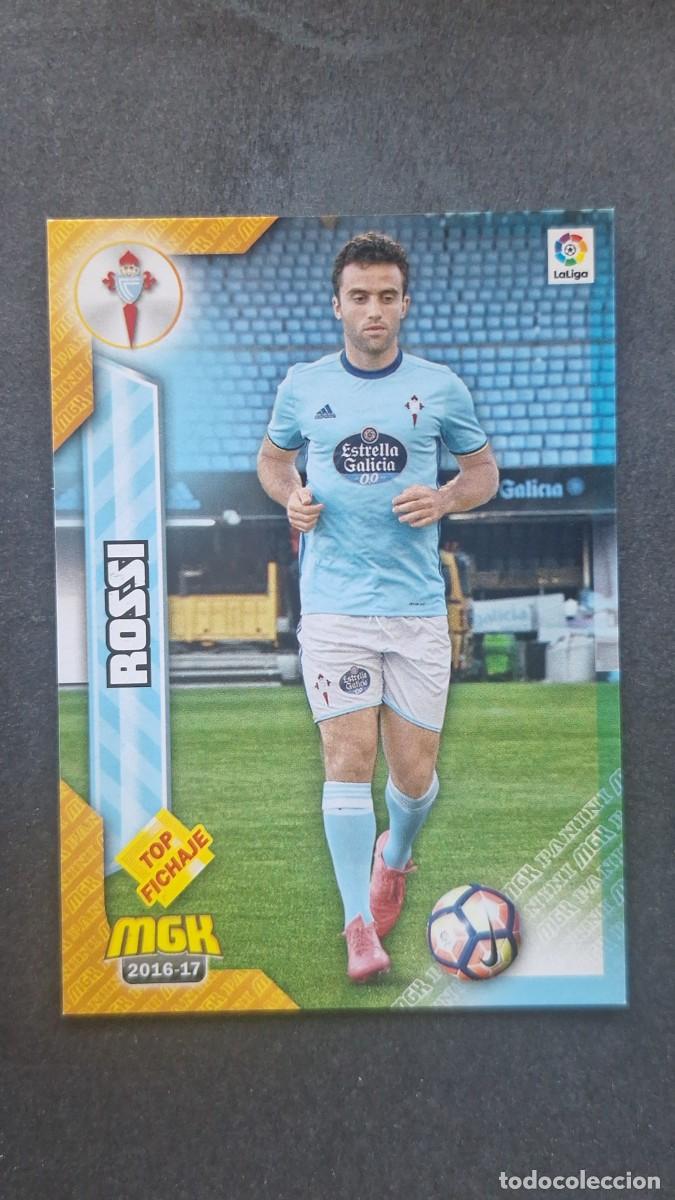 Cromos de f&uacute;tbol: L1 ROSSI CELTA DE VIGO 159 TOP FICHAJE PANINI MEGACRACKS 2016 2017 16 17