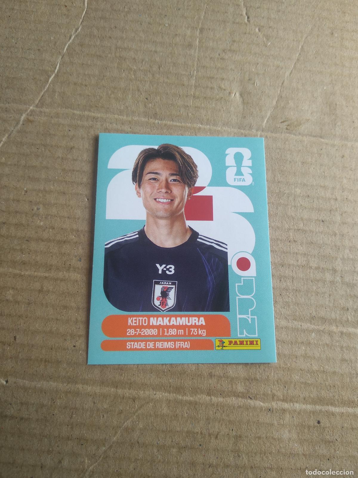Cromos de f&uacute;tbol: JPN 15 KEITO NAKAMURA JAPON CROMO FUTBOL PANINI MUNDIAL 2026 WORLD CUP COPA MUNDO