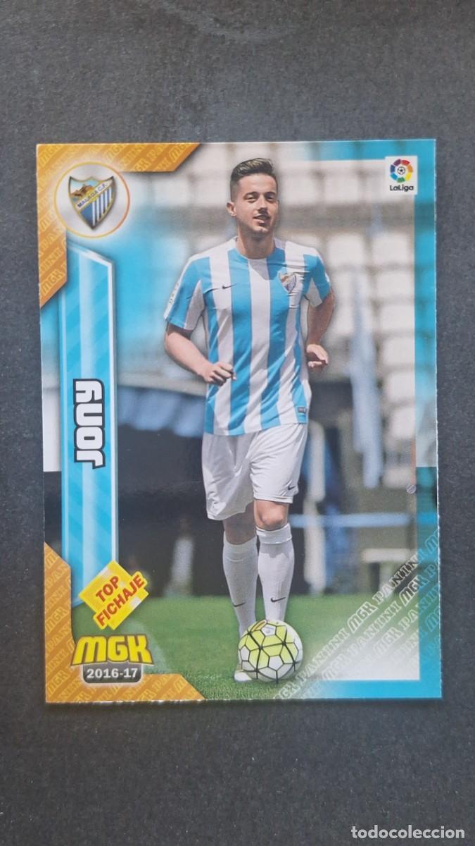 Cromos de f&uacute;tbol: L1 JONY MALAGA C. F. 373 TOP FICHAJE PANINI MEGACRACKS 2016 2017 16 17