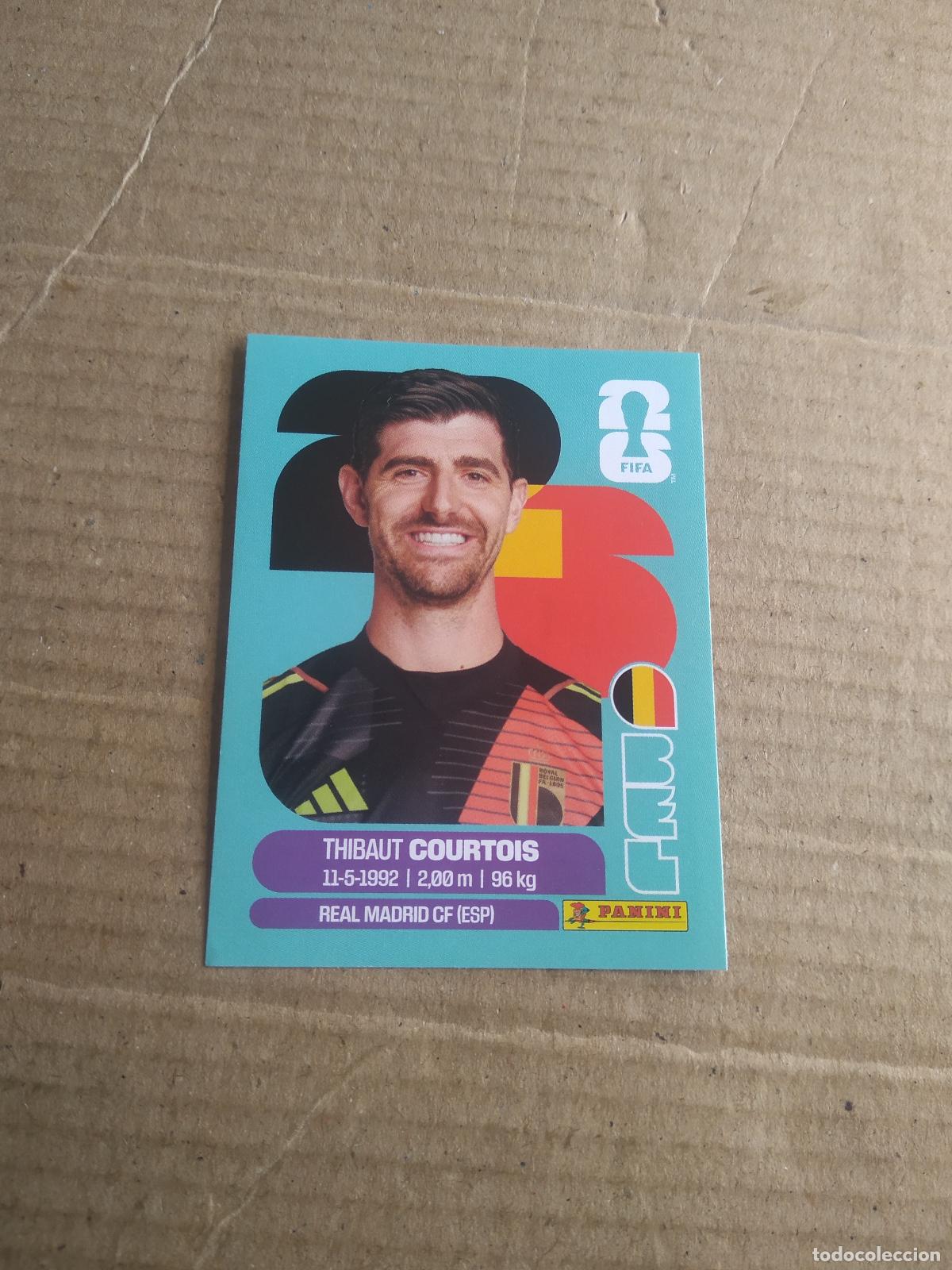 Cromos de f&uacute;tbol: BEL 2 COURTOIS BELGICA CROMO FUTBOL PANINI MUNDIAL 2026 WORLD CUP COPA MUNDO