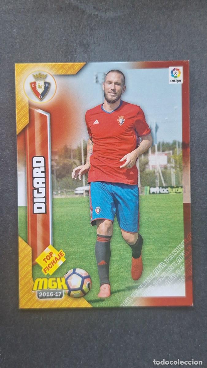 Cromos de f&uacute;tbol: L1 DIGARD C. A. OSASUNA 401 TOP FICHAJE PANINI MEGACRACKS 2016 2017 16 17
