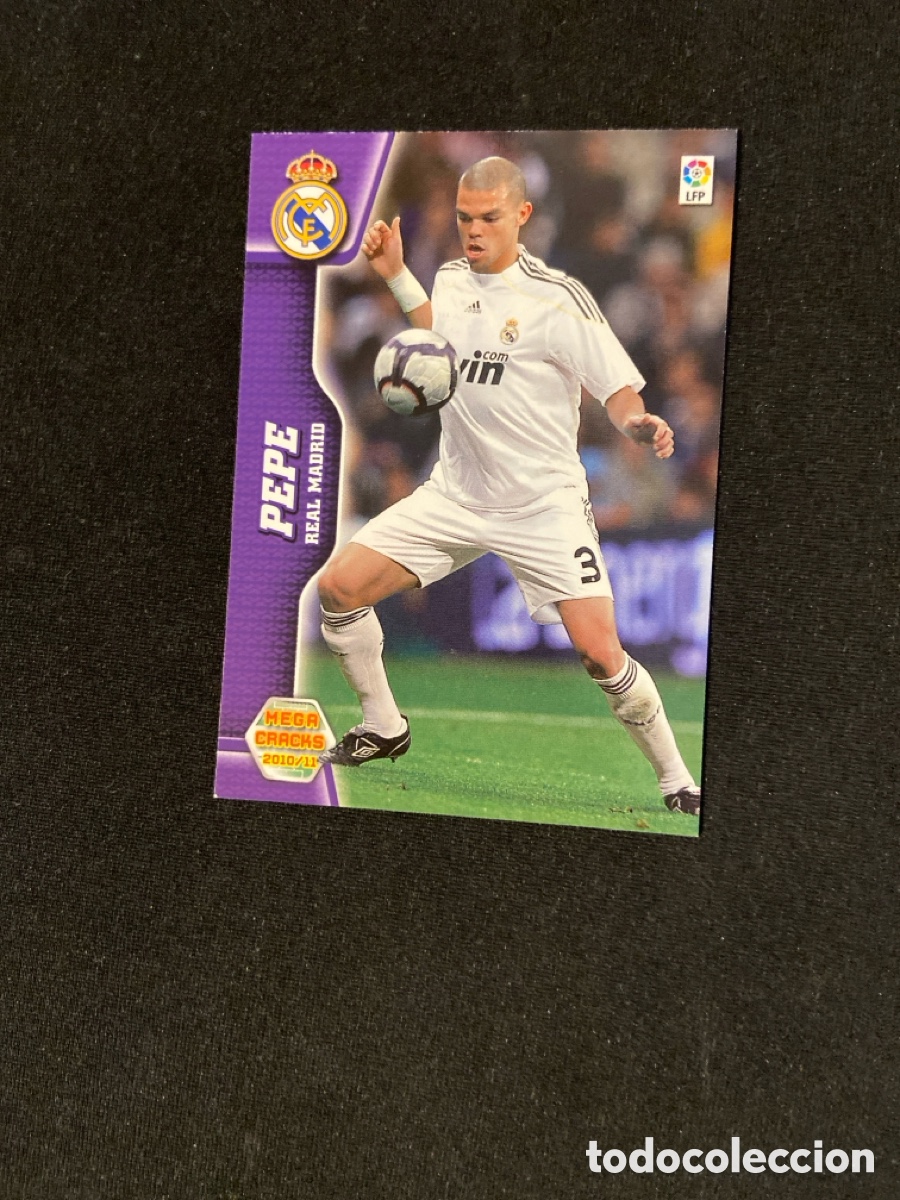 Cromos de f&uacute;tbol: PEPE 169 (REAL MADRID)