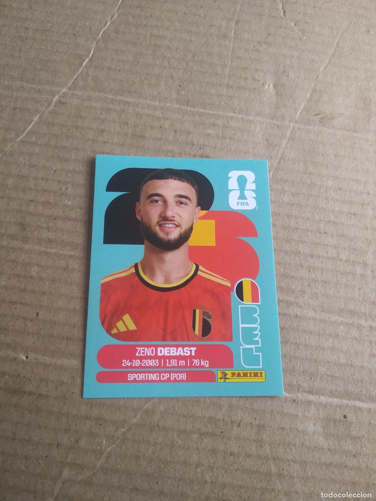 Cromos de f&uacute;tbol: BEL 5 ZENO DEBAST BELGICA CROMO FUTBOL PANINI MUNDIAL 2026 WORLD CUP COPA MUNDO