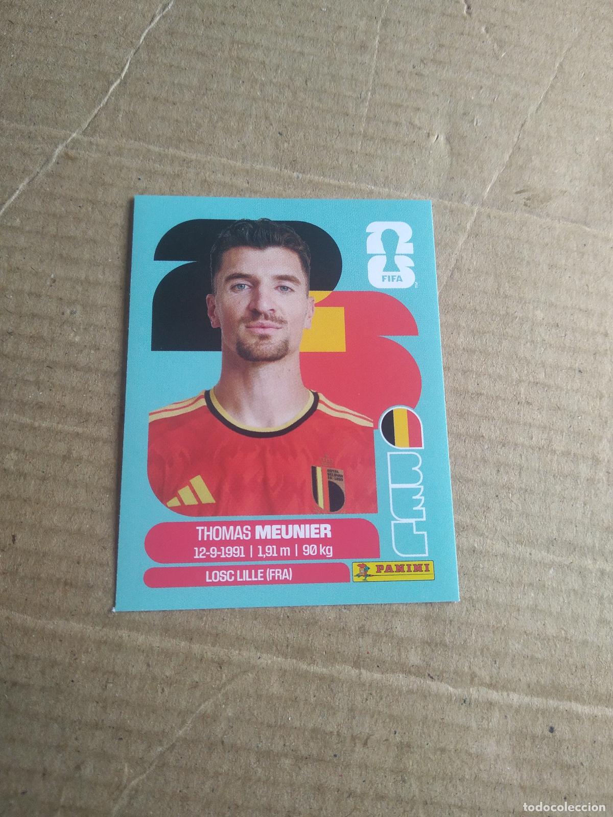 Cromos de f&uacute;tbol: BEL 8 THOMAS MEUNIER BELGICA CROMO FUTBOL PANINI MUNDIAL 2026 WORLD CUP COPA MUNDO