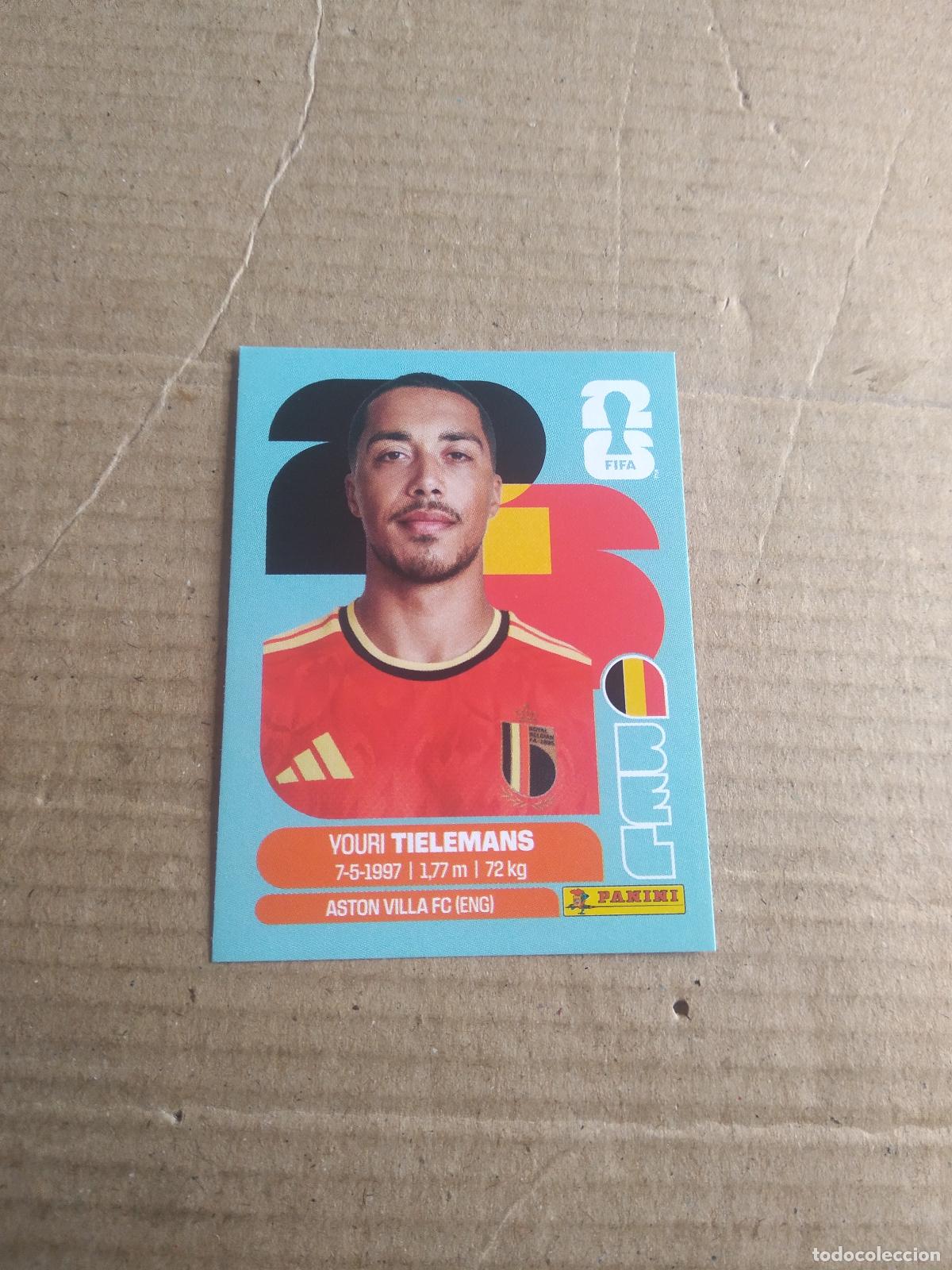 Cartes &agrave; collectionner de Football: BEL 9 YOURI TIELEMANS BELGICA CROMO FUTBOL PANINI MUNDIAL 2026 WORLD CUP COPA MUNDO