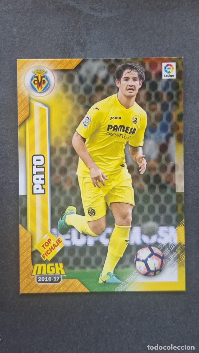 Cromos de f&uacute;tbol: L1 PATO VILLARREAL C. F. 535 TOP FICHAJE PANINI MEGACRACKS 2016 2017 16 17
