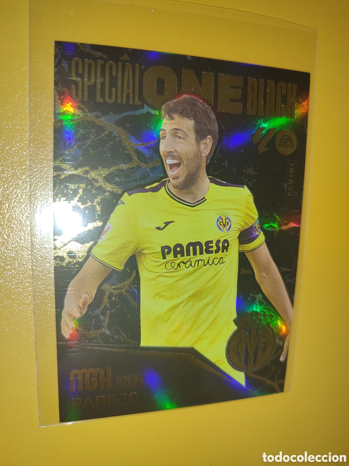 Cromos de f&uacute;tbol: Parejo Special One Black Megacraks 25/26