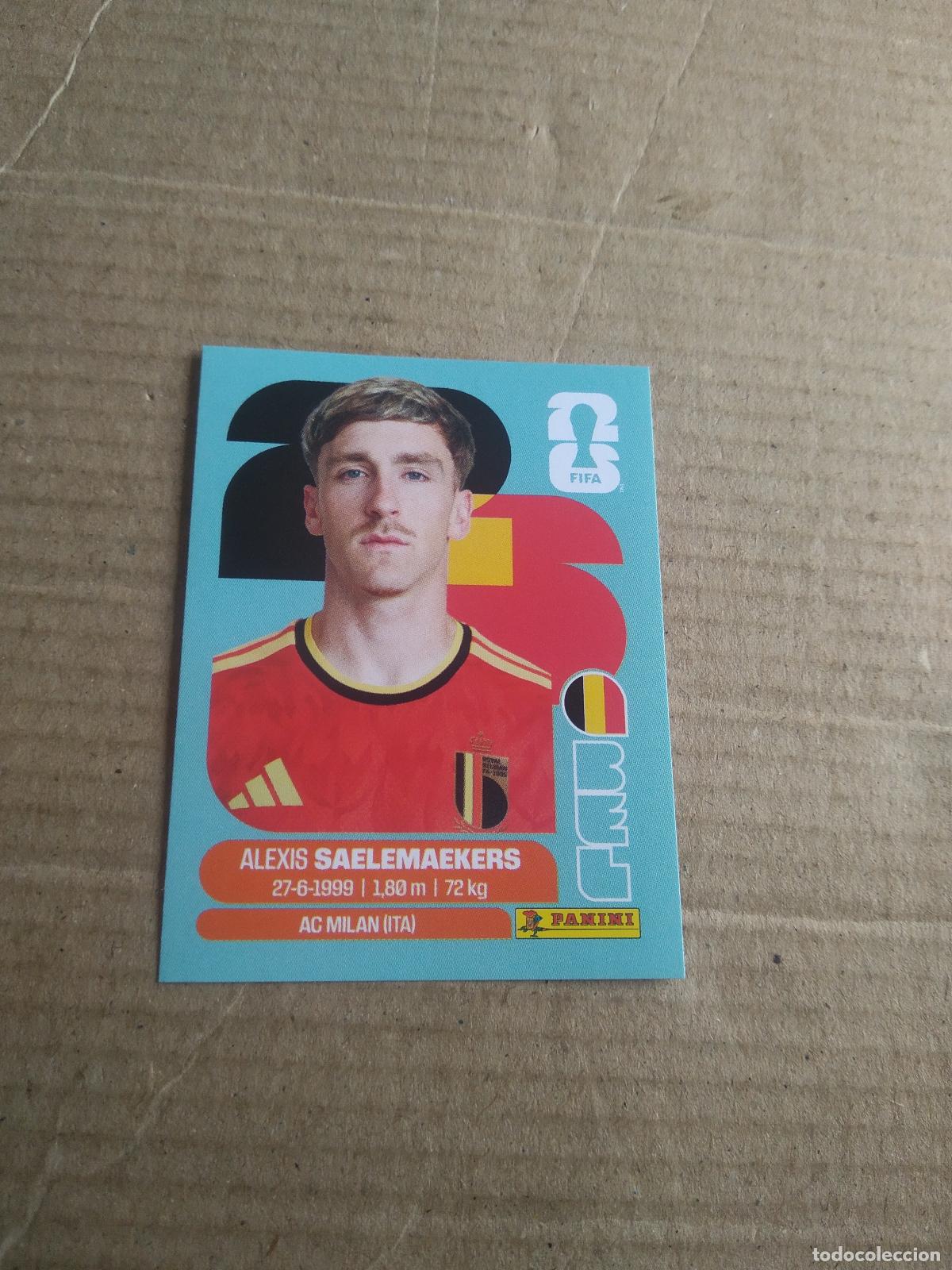 Cromos de f&uacute;tbol: BEL 12 ALEXIS SAELEMAEKERS BELGICA CROMO FUTBOL PANINI MUNDIAL 2026 WORLD CUP COPA MUNDO