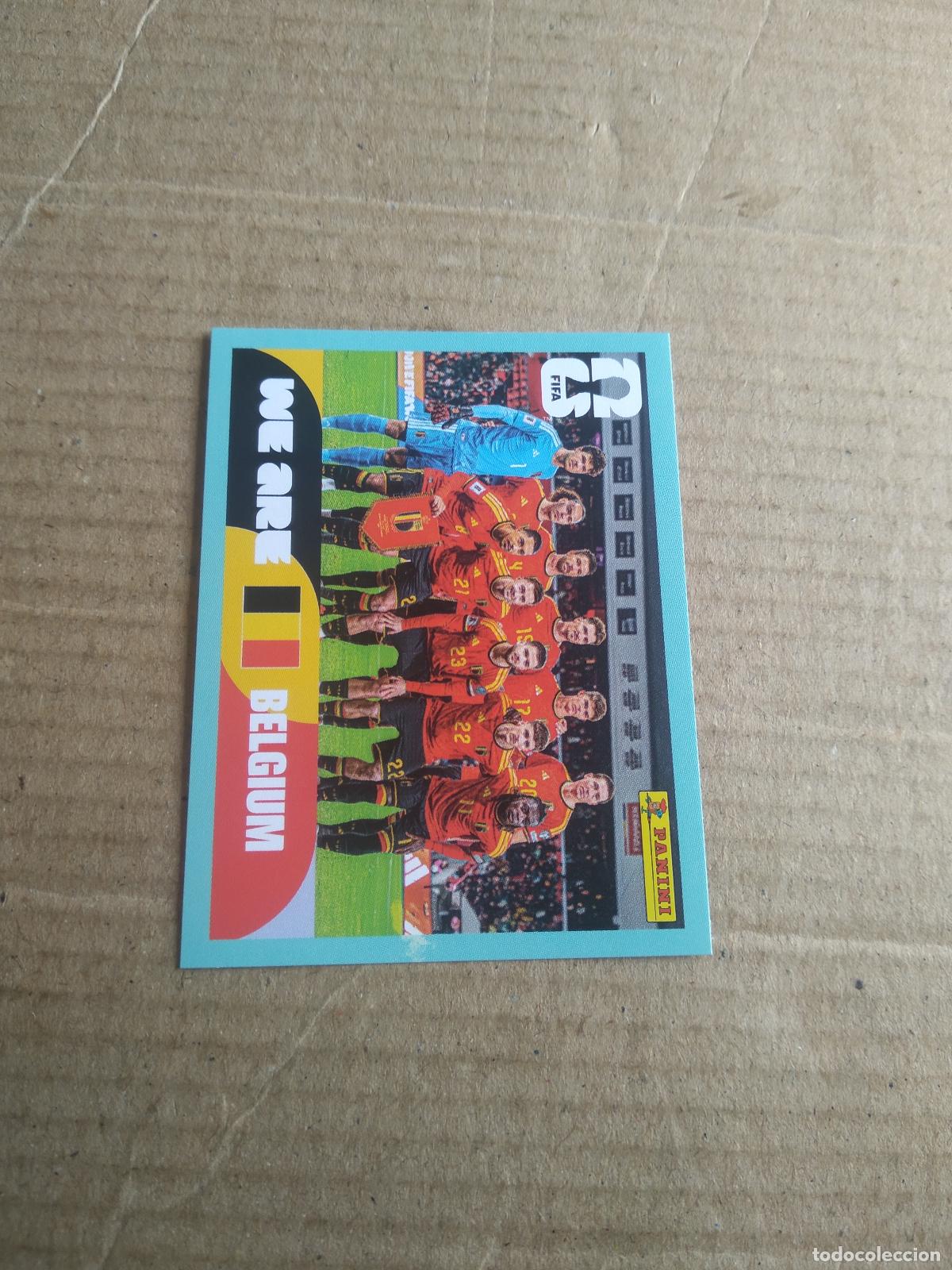 Cromos de f&uacute;tbol: BEL 13 EQUIPO PLANTILLA BELGICA CROMO FUTBOL PANINI MUNDIAL 2026 WORLD CUP COPA MUNDO