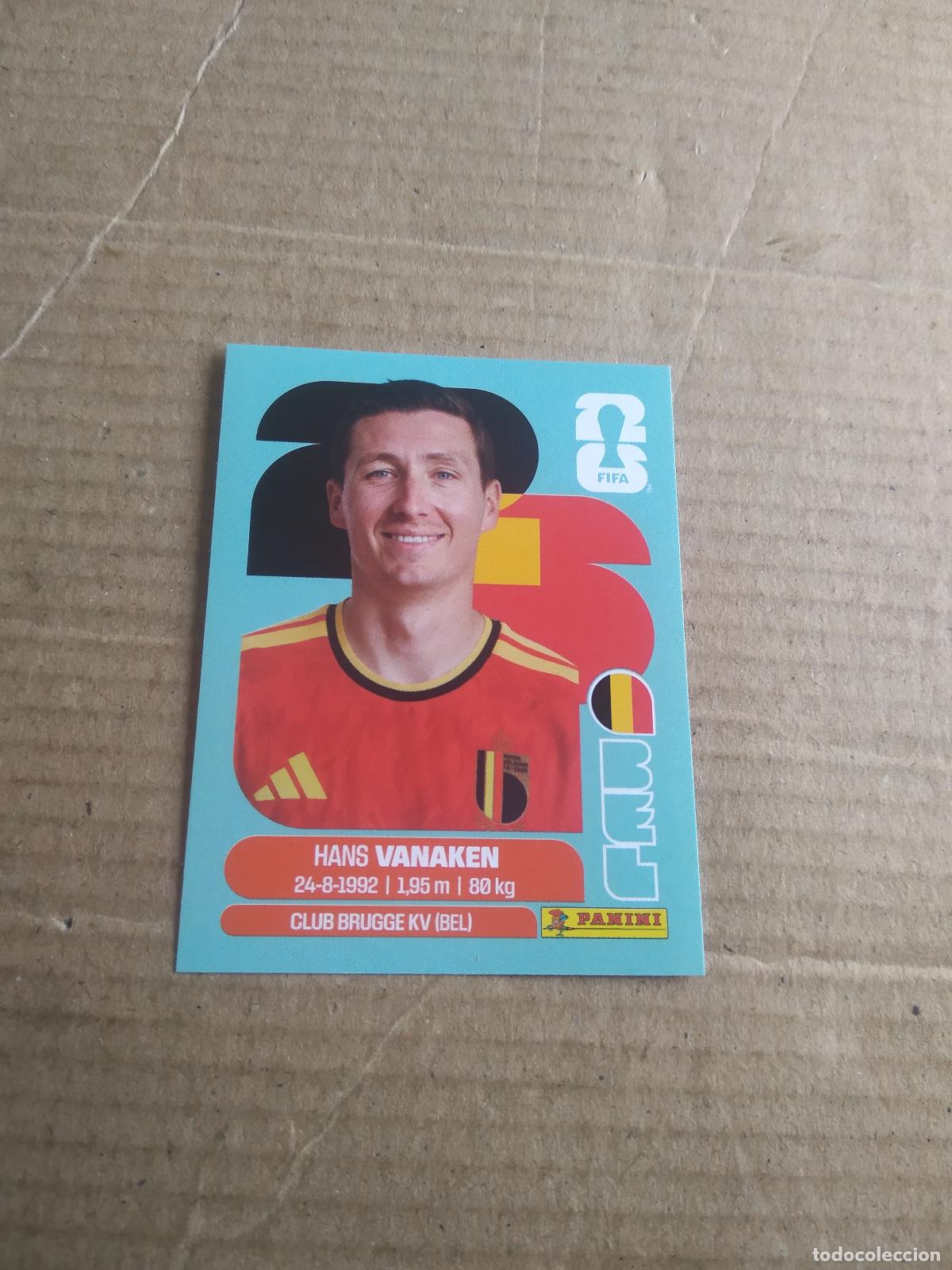 Cromos de f&uacute;tbol: BEL 14 HANS VANAKEN BELGICA CROMO FUTBOL PANINI MUNDIAL 2026 WORLD CUP COPA MUNDO