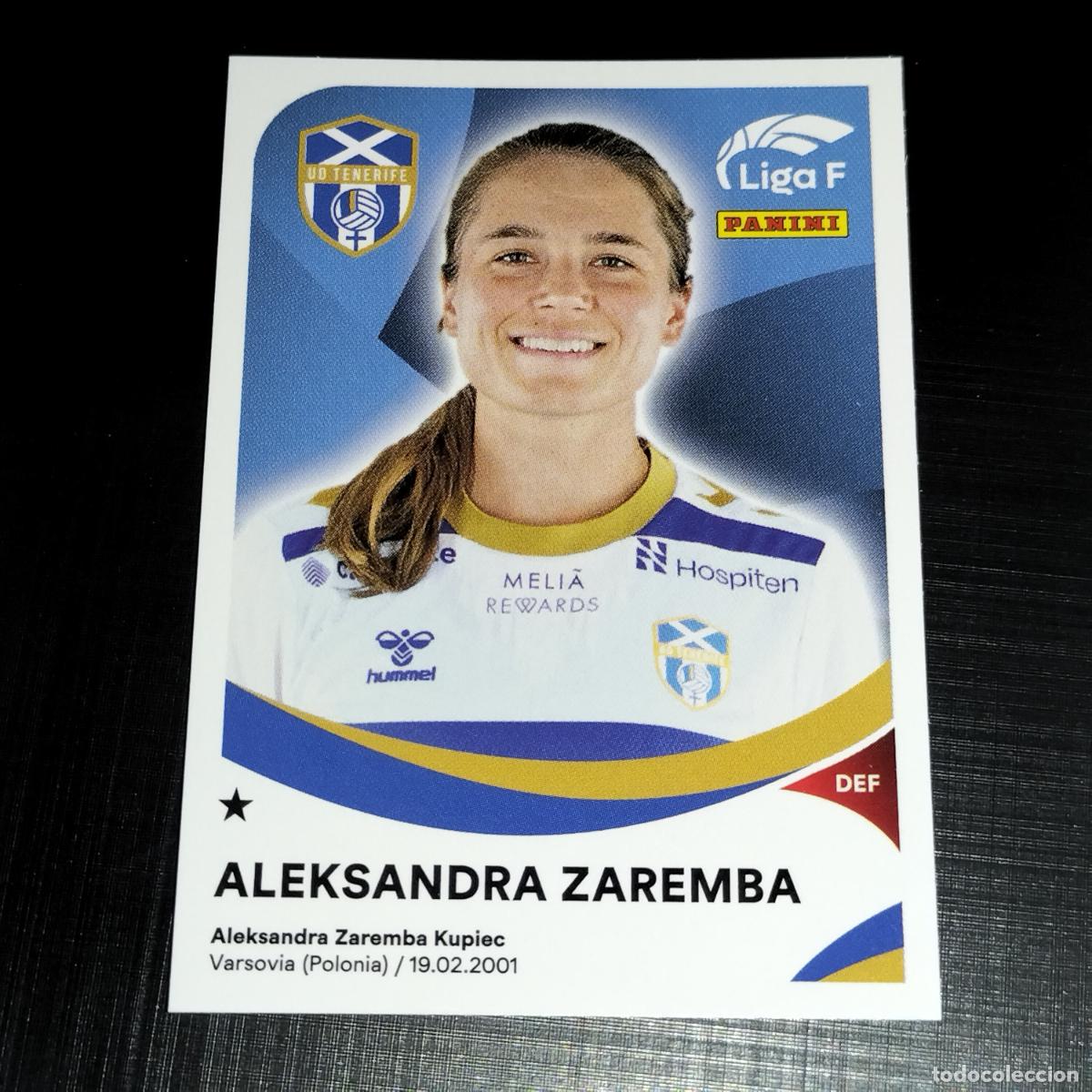 Cromos de f&uacute;tbol: 86 A ALEKSANDRA ZAREMBA COSTA ADEJE TENERIFE CROMOS LIGA F FEMENINA PANINI 2024 2025 24 25