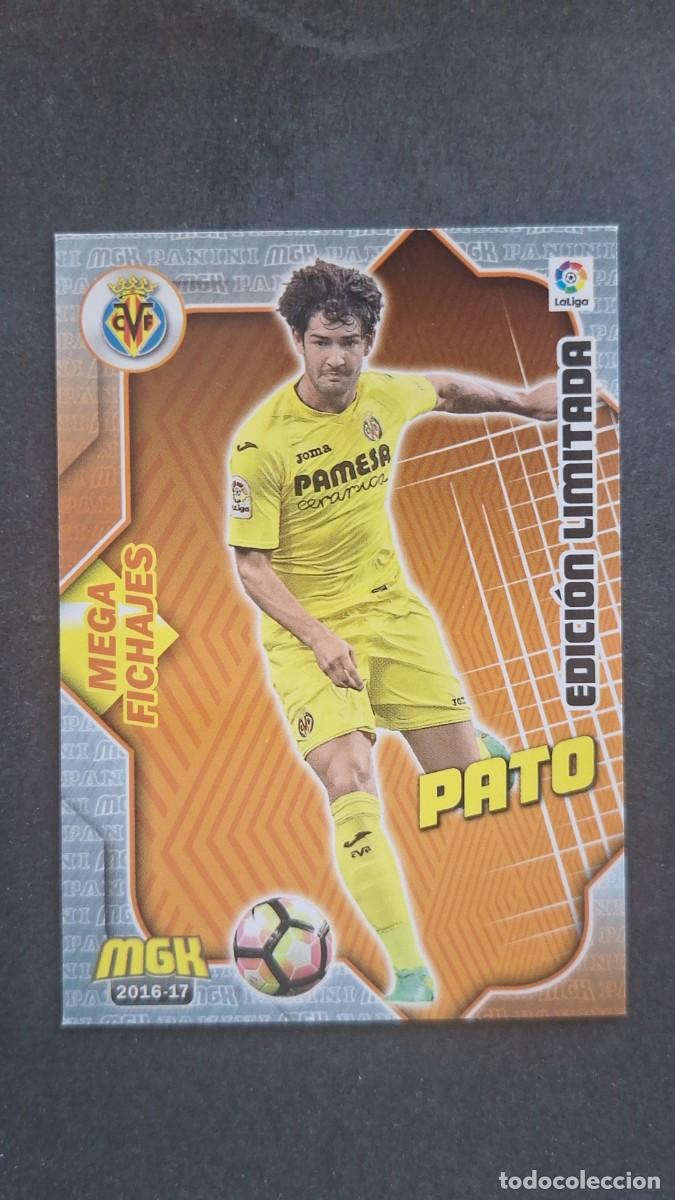Cromos de f&uacute;tbol: L1 PATO VILLARREAL C. F. 535 BIS MEGA FICHAJE EDICION LIMITADA PANINI MEGACRACKS 2016 2017 16 17