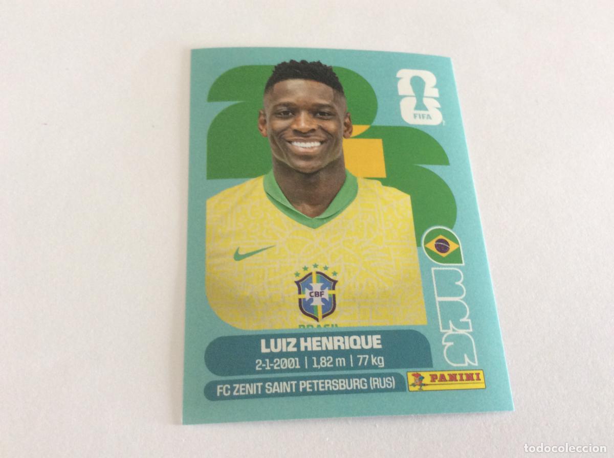 Cromos de f&uacute;tbol: BRA12 BRA 12 Luiz Henrique Brasil Sticker Cromo FIFA World Cup 2026 26 Panini Mundial