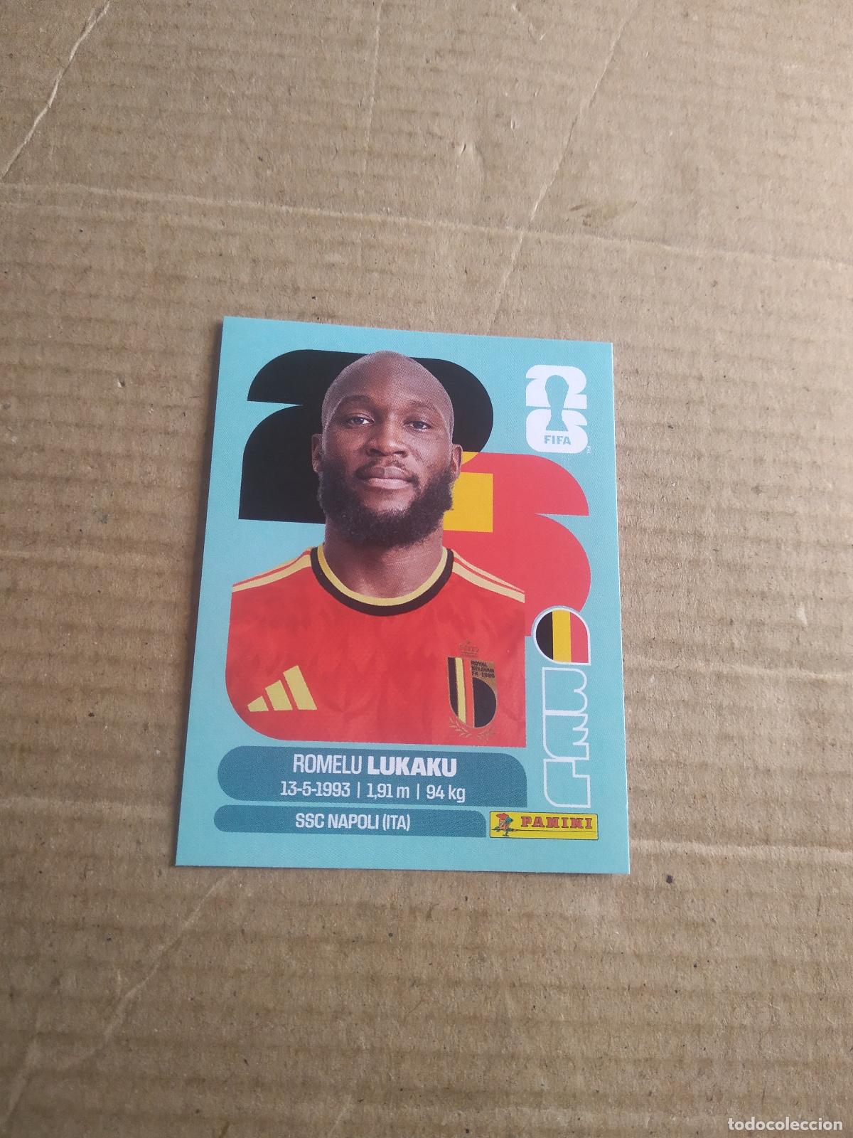 Cromos de f&uacute;tbol: BEL 20 LUKAKU BELGICA CROMO FUTBOL PANINI MUNDIAL 2026 WORLD CUP COPA MUNDO