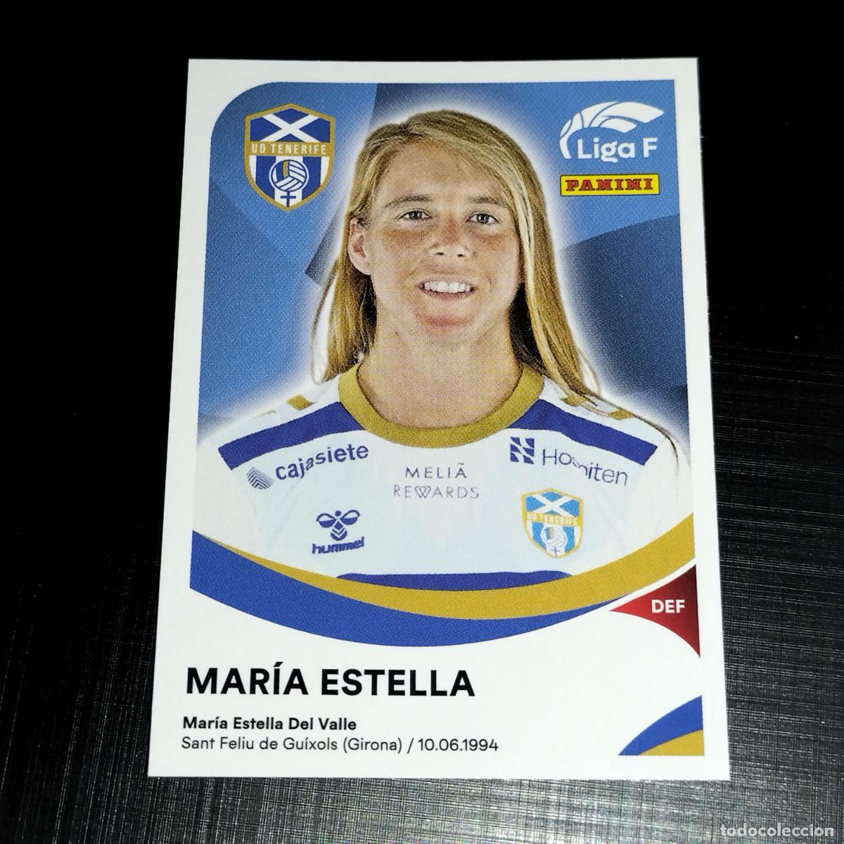 Cromos de f&uacute;tbol: 86 B MARIA ESTELLA COSTA ADEJE TENERIFE CROMOS LIGA F FEMENINA PANINI 2024 2025 24 25