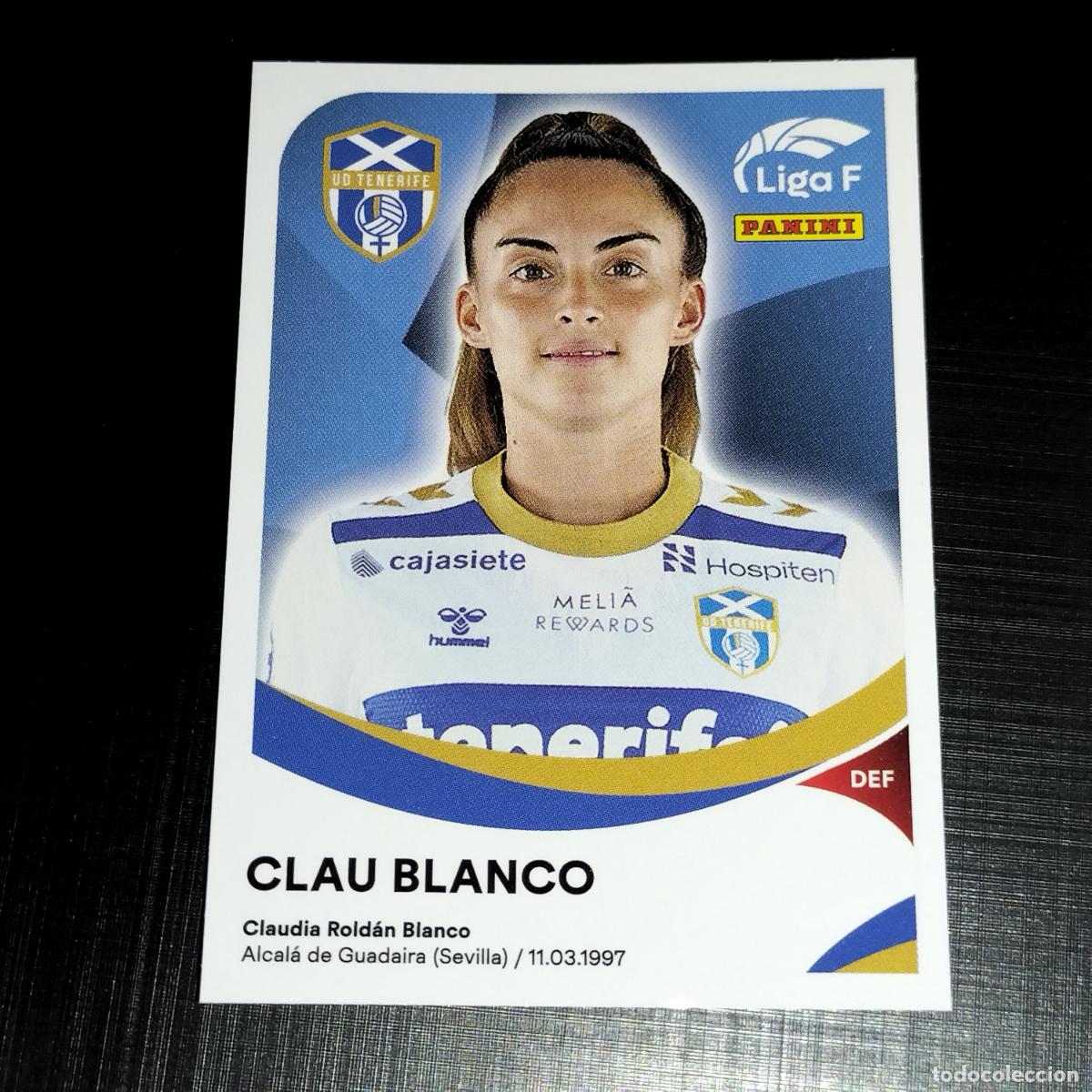 Cromos de f&uacute;tbol: 87 A CLAU BLANCO COSTA ADEJE TENERIFE CROMOS LIGA F FEMENINA PANINI 2024 2025 24 25