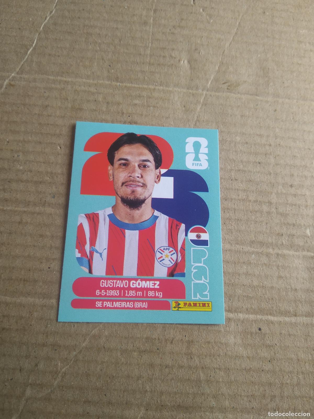 Cromos de f&uacute;tbol: PAR 4 GUSTAVO GOMEZ PARAGUAY CROMO FUTBOL PANINI MUNDIAL 2026 WORLD CUP COPA MUNDO