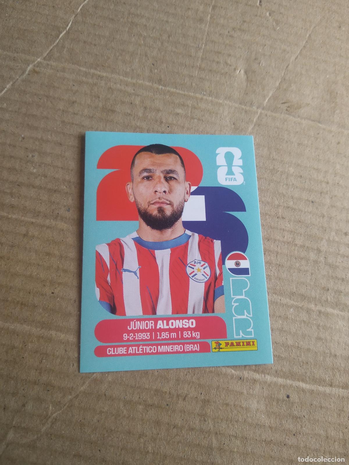 Cromos de f&uacute;tbol: PAR 8 JUNIOR ALONSO PARAGUAY CROMO FUTBOL PANINI MUNDIAL 2026 WORLD CUP COPA MUNDO
