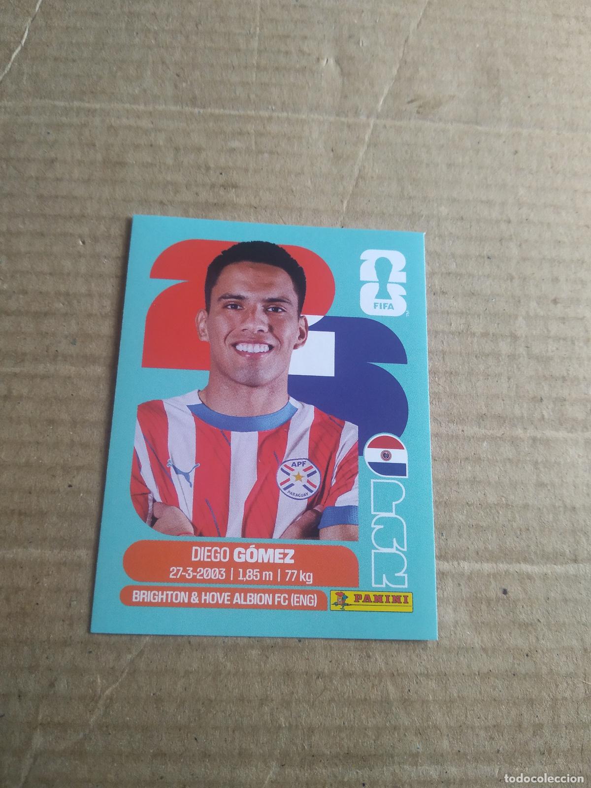 Cromos de f&uacute;tbol: PAR 10 DIEGO GOMEZ PARAGUAY CROMO FUTBOL PANINI MUNDIAL 2026 WORLD CUP COPA MUNDO