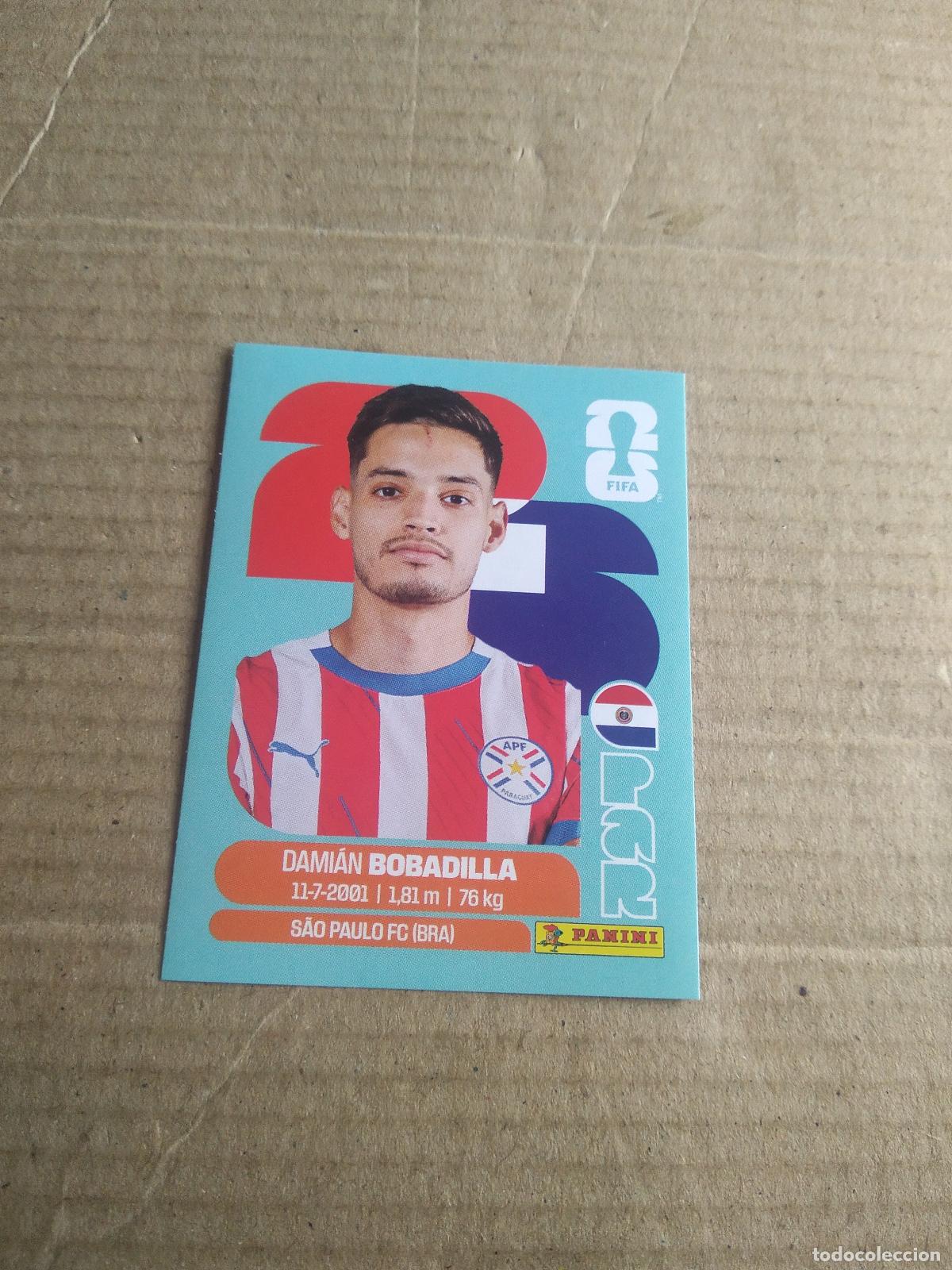 Cromos de f&uacute;tbol: PAR 11 DAMIAN BOBADILLA PARAGUAY CROMO FUTBOL PANINI MUNDIAL 2026 WORLD CUP COPA MUNDO