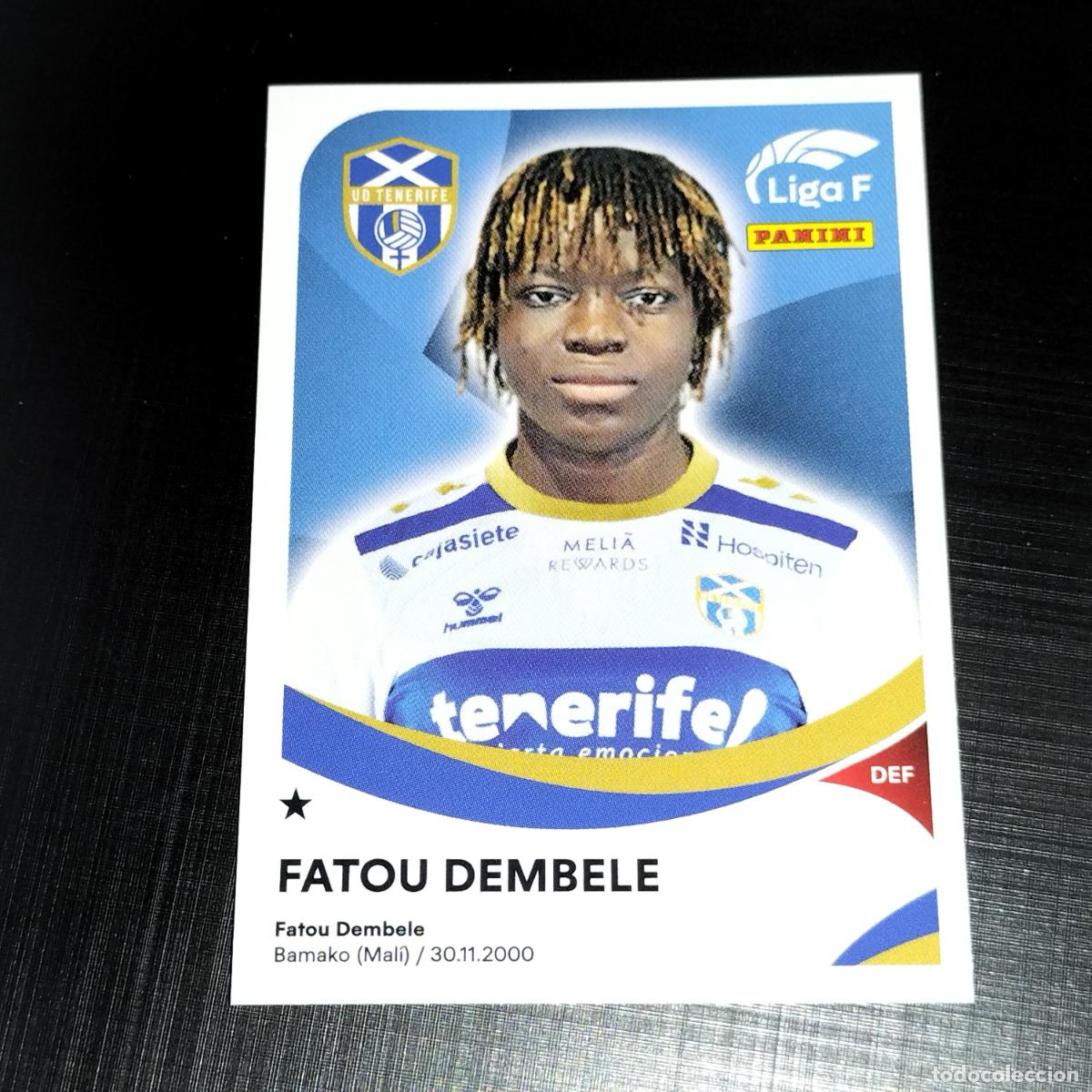 Cromos de f&uacute;tbol: 87 B FATOU DEMBELE COSTA ADEJE TENERIFE CROMOS LIGA F FEMENINA PANINI 2024 2025 24 25