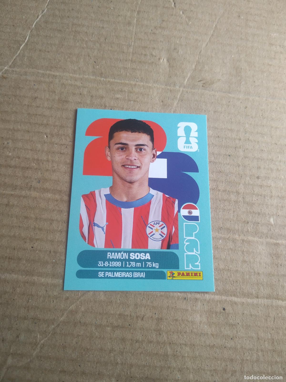 Cromos de f&uacute;tbol: PAR 18 RAMON SOSA PARAGUAY CROMO FUTBOL PANINI MUNDIAL 2026 WORLD CUP COPA MUNDO