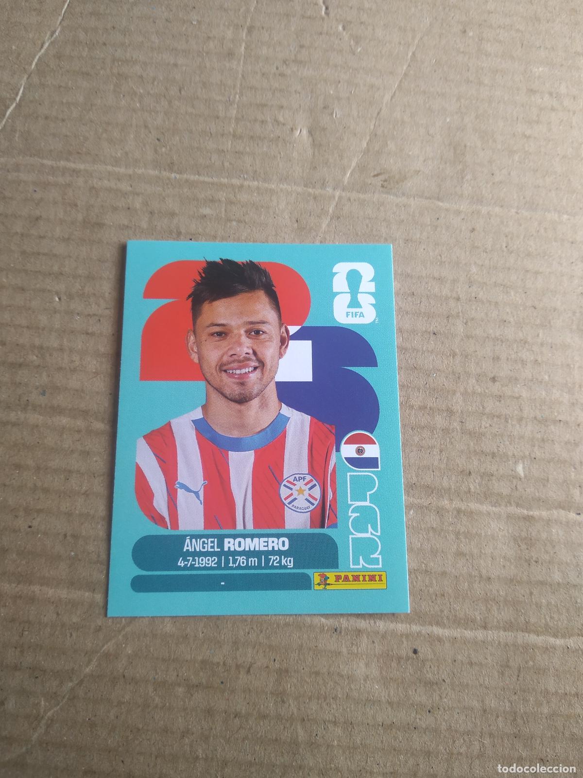 Cromos de f&uacute;tbol: PAR 19 ANGEL ROMERO PARAGUAY CROMO FUTBOL PANINI MUNDIAL 2026 WORLD CUP COPA MUNDO