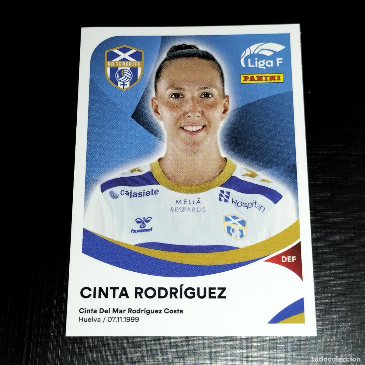 Cromos de f&uacute;tbol: 88 CINTA RODRIGUEZ COSTA ADEJE TENERIFE CROMOS LIGA F FEMENINA PANINI 2024 2025 24 25