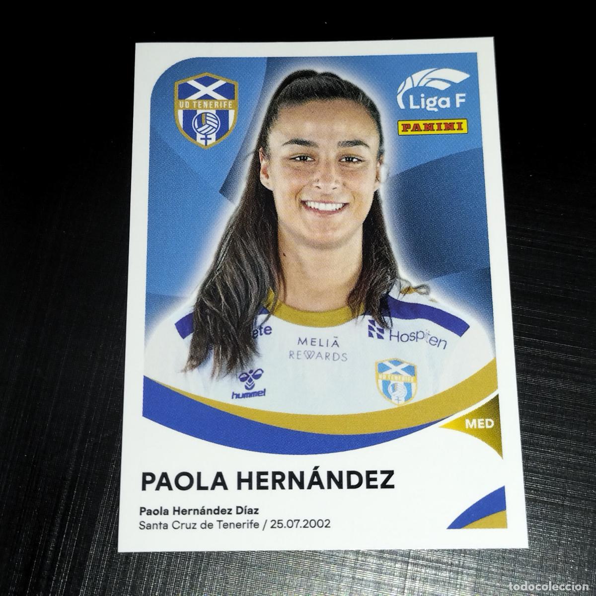 Cromos de f&uacute;tbol: 94 PAOLA HERNANDEZ COSTA ADEJE TENERIFE CROMOS LIGA F FEMENINA PANINI 2024 2025 24 25