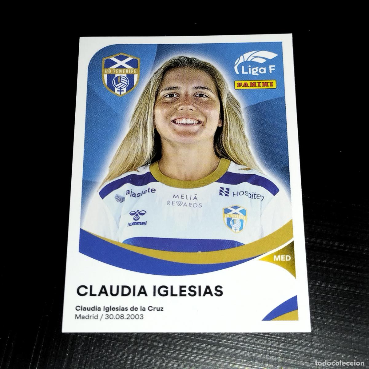 Cromos de f&uacute;tbol: 95 CLAUDIA IGLESIAS COSTA ADEJE TENERIFE CROMOS LIGA F FEMENINA PANINI 2024 2025 24 25