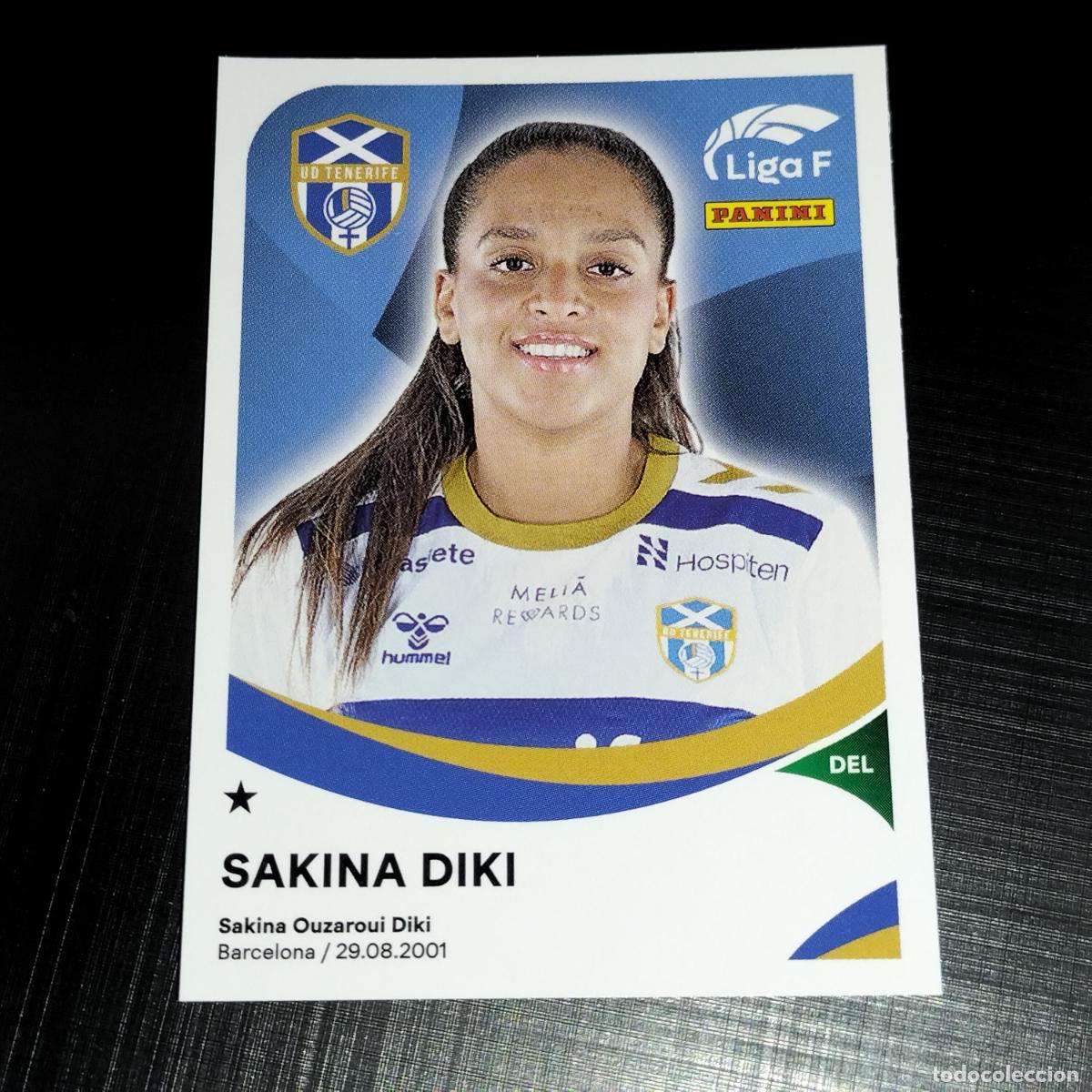 Cromos de f&uacute;tbol: 97 SAKINA DIKI COSTA ADEJE TENERIFE CROMOS LIGA F FEMENINA PANINI 2024 2025 24 25