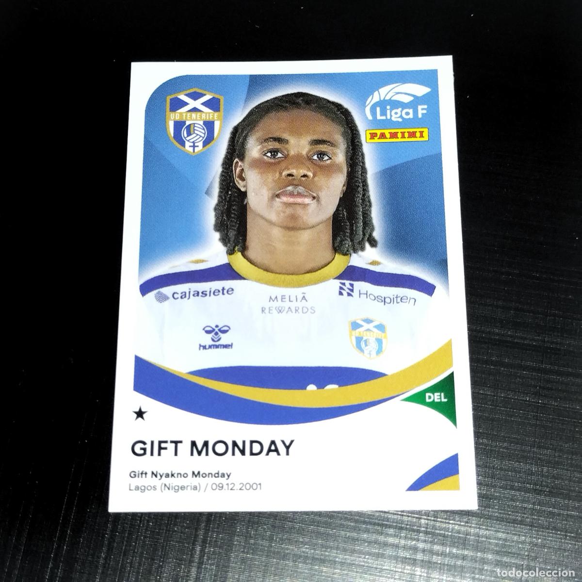Cromos de f&uacute;tbol: 101 GIFT MONDAY COSTA ADEJE TENERIFE CROMOS LIGA F FEMENINA PANINI 2024 2025 24 25
